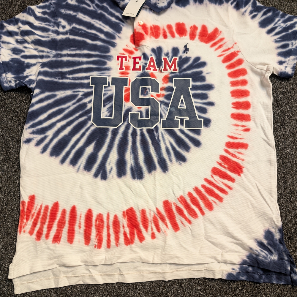 Team USA Tie-Dye Kids Shirt